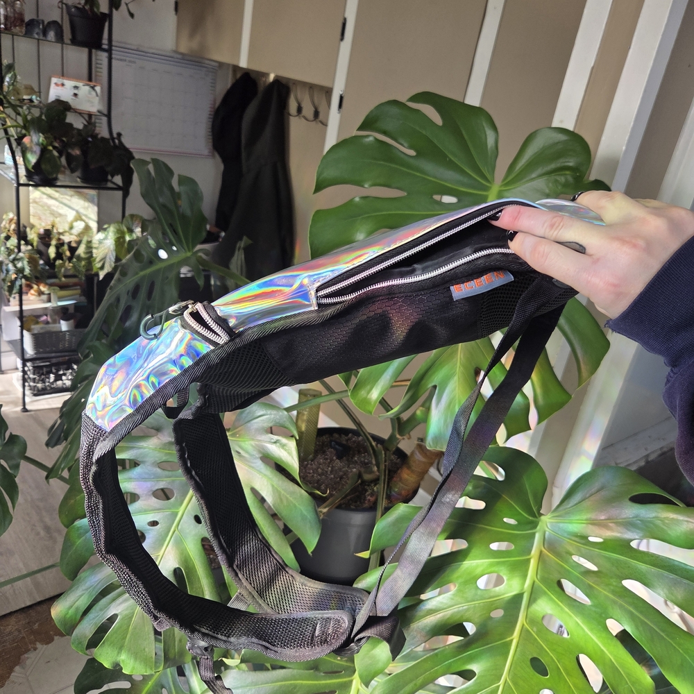 Holographic Backpack with Black Straps - Picture 3 of 4